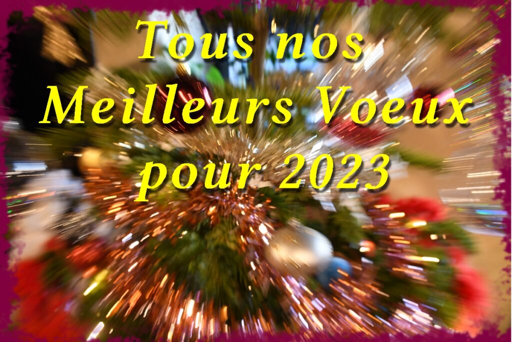 Tous nos voeux pour 2023